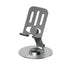 Flixx Foldable Metal Mobile & Tablet Stand | Adjustable Viewing Angle | Anti-Slip Base