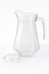 LA’ FORTE Premium Glass Water Jug with Lid | Lead-Free Borosilicate Glass Pitcher for Hot & Cold Beverages | Available in 3 Elegant Designs (1 L / 1.3 L)