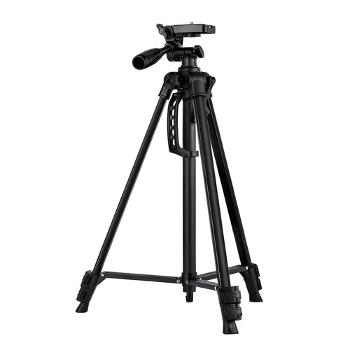 Flixx Mobile Tripod Stand | Sturdy Aluminum, Adjustable Height, 360° Rotatable Head | Lightweight & Heavy-Duty
