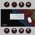 LA' FORTE Gaming Large Mouse Pad (3mm Thickness) (11 inches X 23 inches)