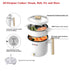 LA' FORTE Multi Cook kettle with Steamer and Egg Boiling Tray Food Grade 304 SS Interior, Double Wall Cool Touch