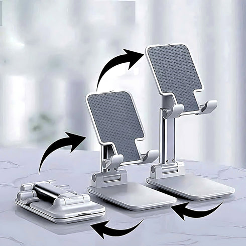 Mobile Phone Stand for Desk, Foldable Portable Adjustable
