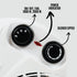 Room Heater For Home 1000/2000 Watts with Overheat Protection | Dual Placement