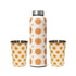 LA' FORTE Premium Stainless Steel Bottle & 02 Tumbler Set ( Water Bottle X 1000 ml ; 02 Glasses X 250 ml each)