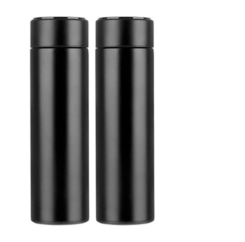Double Walled Vacuum Insulated Water Bottle with LED Temperature Display (500 ml)
