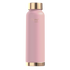 LA'FORTE Copper Water Bottle, Pure, 1000 ml (Apricot)