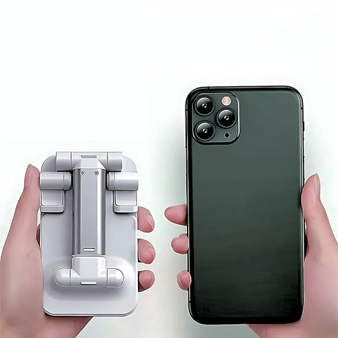 Mobile Phone Stand for Desk, Foldable Portable Adjustable
