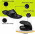 Zuuvo Men Flex Stride | Trendy Leather Slippers | Durable | Causal Wear | Sandal