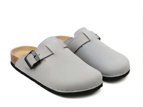 Unisex for Men & Women | Adjustable Buckle | Cork Footbed Clogs Sandal