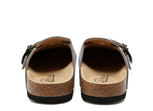 Unisex for Men & Women | Adjustable Buckle | Cork Footbed Clogs Sandal