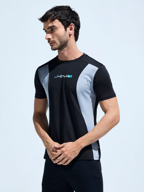 Men's Premium Cut and Sew Hologram Graphic T-Shirt