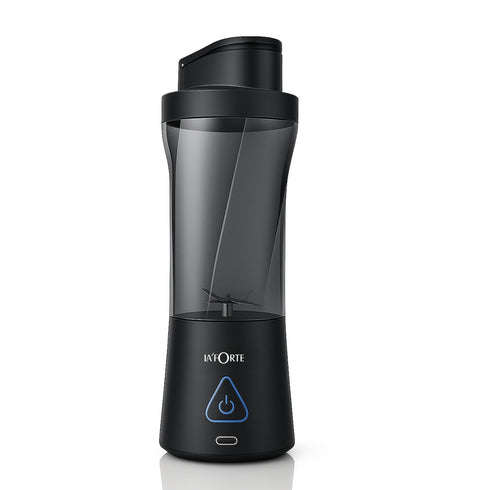 LA’ FORTE Portable Blender | 600ml Cup | 360W Powerful DC Motor | 6000mAh Rechargeable Battery | High-Speed Smoothie Maker | Travel-Friendly Juicer Mixer for Smoothies, Shakes & Juices