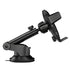 Flixx Car Mobile Holder, 360° Rotatable Phone Mount with Quick Release, One-Hand Operation & Scratch-Free Silicone Padding