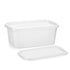 Premium Transparent Plastic Food Storage Containers with Lids –1800 ml/ Set of 6 – Airtight, Leak-Proof & Stackable – Ideal for Salads, Meal Prep, Leftovers, Kitchen & Fridge Organization