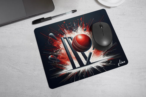 Flixx Computer Laptop Non-Slip Rubber Mousepad Power Shot (3 mm thickness)