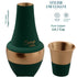 LA'FORTE Copper Bottle Venus Jar 1400 ml (Sea Green)