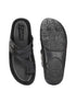 Zuuvo Men ComfortCrest Leather Slipper's | Daily Casual Wear | Airmix Sole Sandal