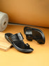 Zuuvo Men SoftStride Kolhapuri Leather Slipper's | Daily Casual wear | Airmix Sole Sandals Sandal