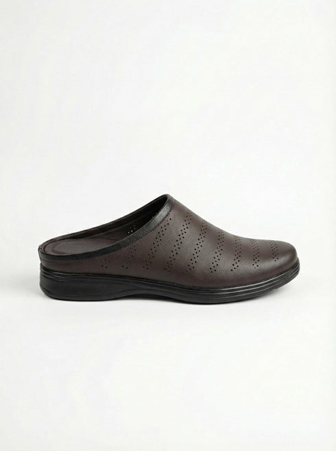 Zuuvo Men Breeze Comfort Leather Slipper's | Daily Casual Wear | Sandal Mule