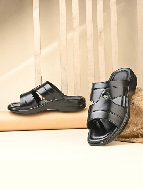 Zuuvo Men Hertiage Comfort Leather Slipper's | Daily Casual Wear | Ethnic | Formal | Sandal