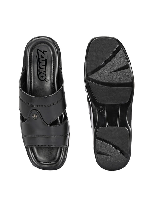Zuuvo Men Hertiage Comfort Leather Slipper's | Daily Casual Wear | Ethnic | Formal | Sandal