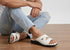 Zuuvo Men Heritage Tread Leather Slipper's | Daily Casual Wear | Ethnic | Formal Casual Sandal