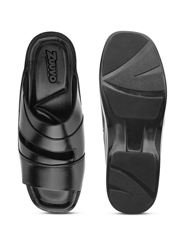 Zuuvo Men Heritage Tread Leather Slipper's | Daily Casual Wear | Ethnic | Formal Casual Sandal