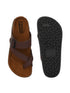 Men ComfiCork Stride Leather Slipper's | Daily Casual Wear | Cork Sandals Men Flats Sandal