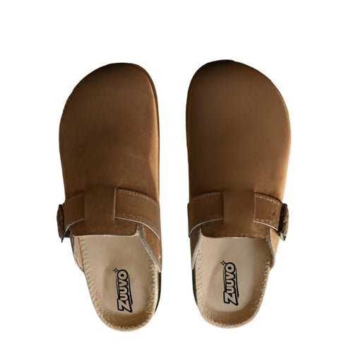 Unisex for Men & Women | Adjustable Buckle | Cork Footbed Clogs Sandal