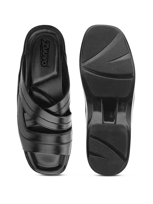 Zuuvo Cultural Comfort Leather Slipper's | Daily Casual Wear | Ethnic | Formal | 2 Color option Slippers | Sandal