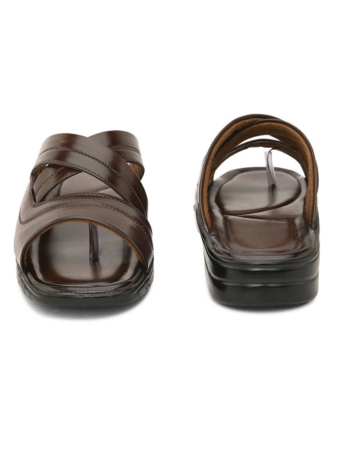 Zuuvo Cultural Comfort Leather Slipper's | Daily Casual Wear | Ethnic | Formal | 2 Color option Slippers | Sandal