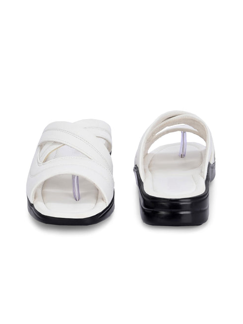 Zuuvo Cultural Comfort Leather Slipper's | Daily Casual Wear | Ethnic | Formal | 2 Color option Slippers | Sandal