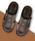 Zuuvo Men Breeze Glide Leather Slipper's | Daily Casual Wear | Sandal