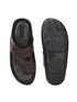 Zuuvo Men ComfortCrest Leather Slipper's | Daily Casual Wear | Airmix Sole Sandal