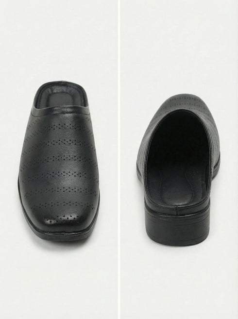 Zuuvo Men Breeze Comfort Leather Slipper's | Daily Casual Wear | Sandal Mule