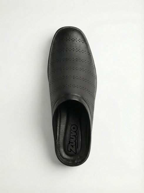 Zuuvo Men Breeze Comfort Leather Slipper's | Daily Casual Wear | Sandal Mule