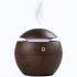 Flixx Wooden Aroma Diffuser & Cool Mist Humidifier | 130ml Capacity | USB Operated | Ultra-Quiet | Ambient Night Light | Ideal for Home & Office