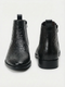 Zuuvo Regal Edge Chelsea Boot | Premium Leather Slip-On Ankle | Formal & Party Wear Boots For Men