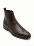 Zuuvo Regal Edge Chelsea Boot | Premium Leather Slip-On Ankle | Formal & Party Wear Boots For Men