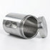 LA'VITE Stainless Steel & Glass Window Canister Set of 3 (300ml, 550ml, 800ml) – Airtight Premium Kitchen Storage Containers