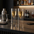 Premium Double-Wall Floating Champagne Glass Set of 2 Elegant Flutes