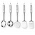 5-Piece Stainless Steel Cooking Tool Set
