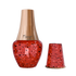LA'FORTE Copper Bottle Venus Jar 1400 ml (Ruby Red)